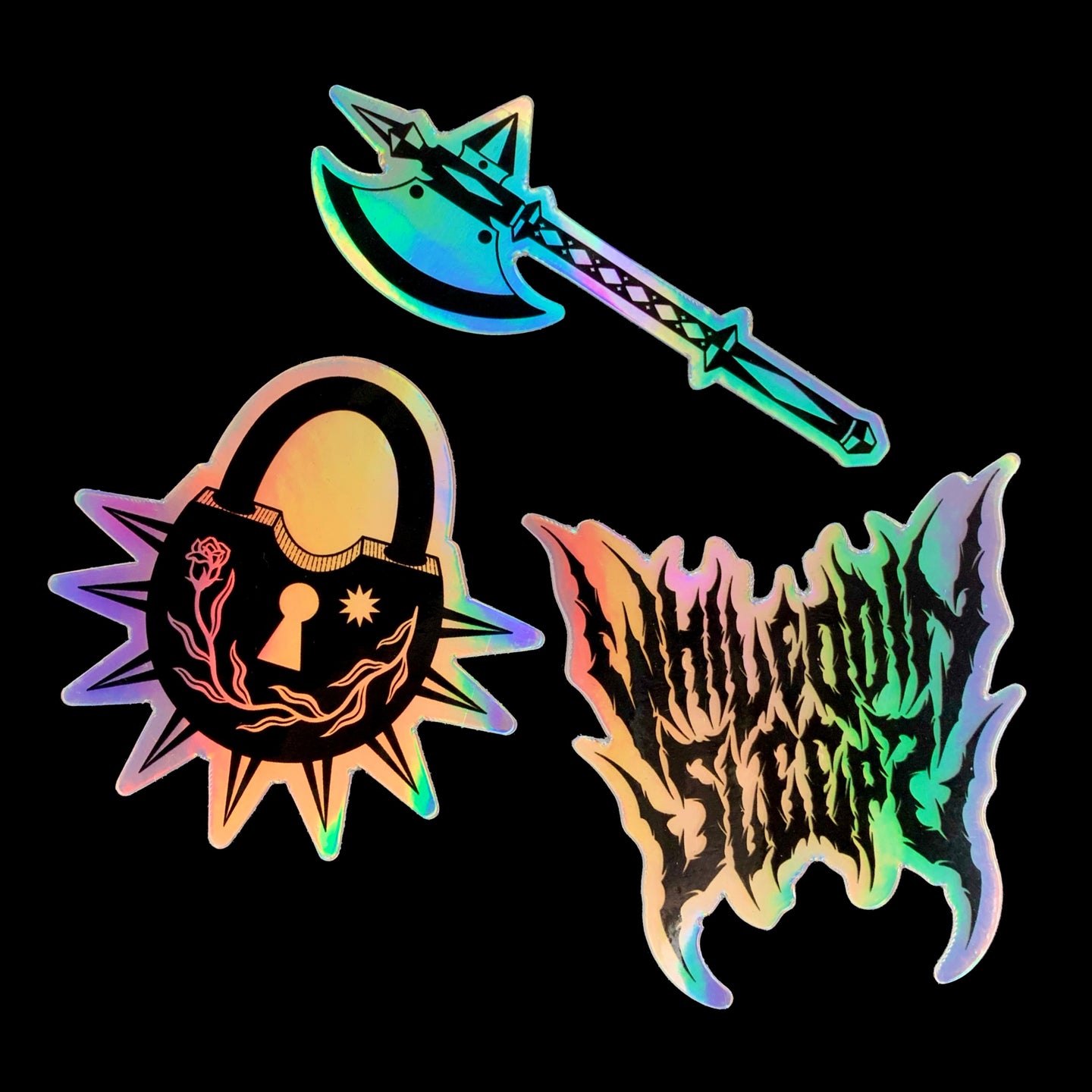 Holo Armatura Sticker Pack - Stickers - While Odin Sleeps